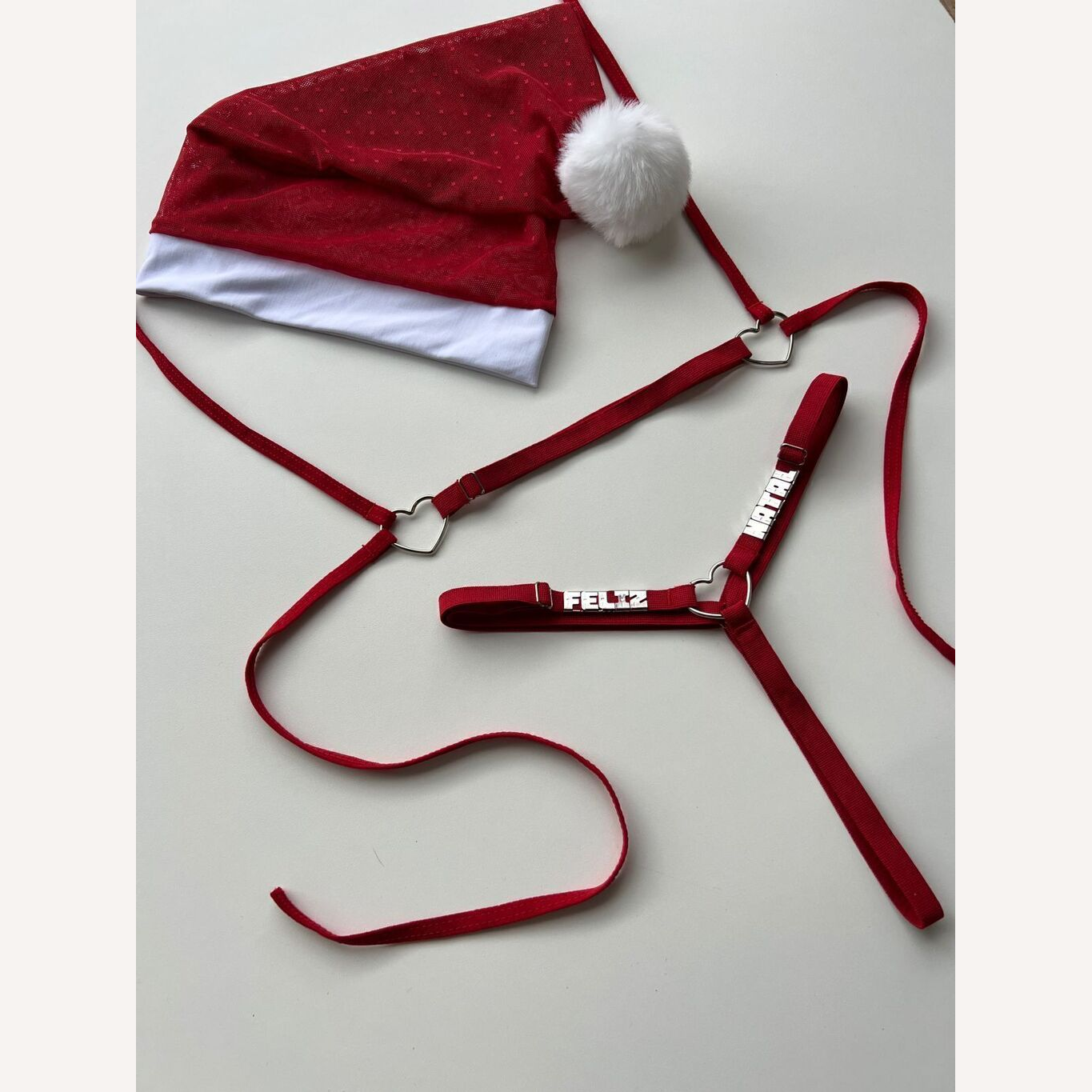 Fantasia Mamãe Noel Delicia Personalizável + Gorro até 12 letras