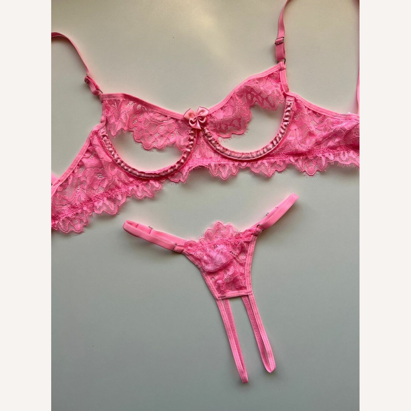 Conjunto Sedução Ardente Rosa