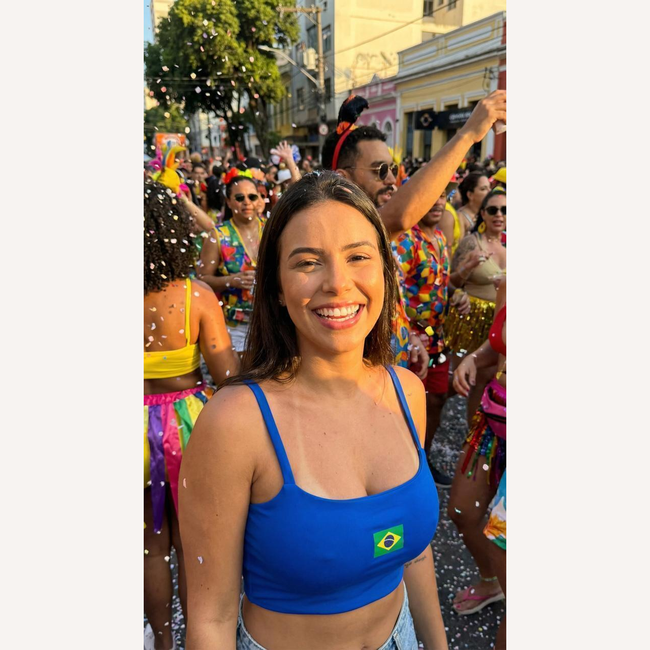 Cropped Brasil Azul